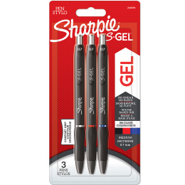 S-Gel 0,7 mm 3-pack Mix in the group Pens / Writing / Gel Pens at Pen Store (131700)