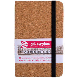 Sketchbook Cork 9x14 cm in the group Paper & Pads / Artist Pads & Paper / Sketchbooks at Pen Store (131860)
