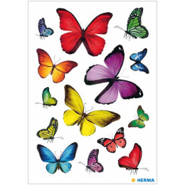 Stickers Butterflies 3 sheets in the group Kids / Fun and learning / Sticker for children at Pen Store (131880)