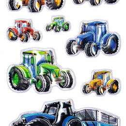 Stickers Tractors 1 sheet in the group Kids / Fun and learning / Stickers at Pen Store (131882)