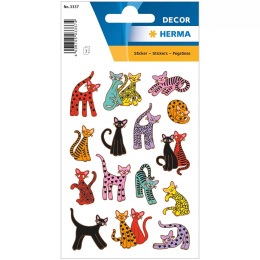 Stickers Cats 3 sheets in the group Kids / Fun and learning / Stickers at Pen Store (131883)