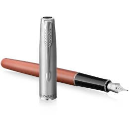 Sonnet Sandblast Orange Fountain pen Fine in the group Pens / Fine Writing / Fountain Pens at Pen Store (131965)