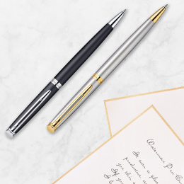 Hémisphère Black/Gold Rollerball in the group Pens / Fine Writing / Rollerball Pens at Pen Store (132011)