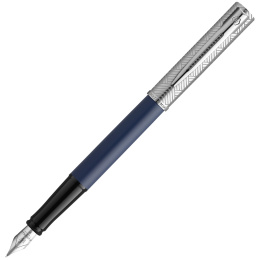 Allure Deluxe Metal & Blue Fountain Pen Fine in the group Pens / Fine Writing / Fountain Pens at Pen Store (132013)