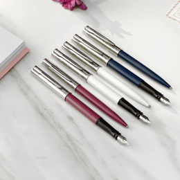 Allure Deluxe Metal & Pink Fountain Pen Fine in the group Pens / Fine Writing / Fountain Pens at Pen Store (132014)