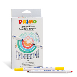 Dual-tip Fibre-tip pens 10-set in the group Kids / Kids' Pens / Felt Tip Pens for Kids at Pen Store (132114)