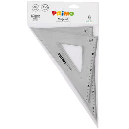 Kit Set square 45°/30 cm + 60°/30 cm in the group Hobby & Creativity / Hobby Accessories / Rulers / Plastic ruler at Pen Store (132120)