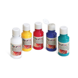 Pouring-kit Acrylic 5x100ml in the group Hobby & Creativity / Paint / Hobby Paint at Pen Store (132196)