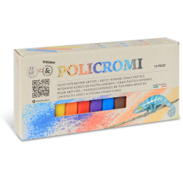 Policromi Soft pastel chalks 12-set in the group Art Supplies / Crayons & Graphite / Pastel Crayons at Pen Store (132226)