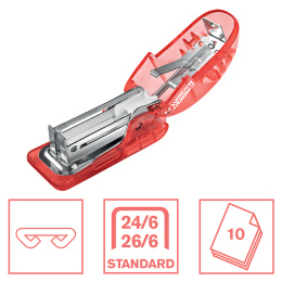 Colour Breeze Stapler Coral in the group Hobby & Creativity / Organize / Home Office at Pen Store (132351)