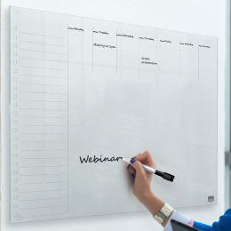 Transparent whiteboard Mini Weekly Planner A3 in the group Hobby & Creativity / Organize / Home Office at Pen Store (132382)