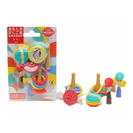 Puzzle Eraser Set Garden Games in the group Pens / Pen Accessories / Erasers at Pen Store (132464)