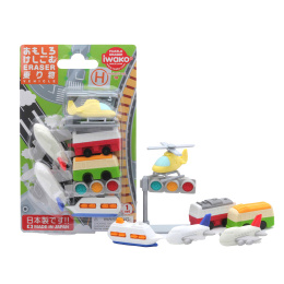 Puzzle Eraser Set Vehicles in the group Pens / Pen Accessories / Erasers at Pen Store (132472)