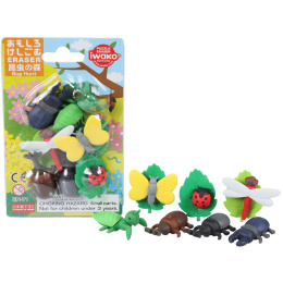 Puzzle Eraser Set Insects in the group Pens / Pen Accessories / Erasers at Pen Store (132477)