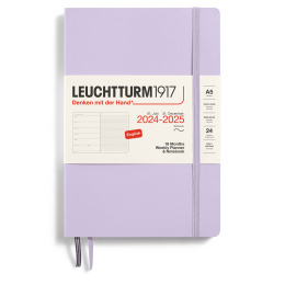 Planner 18M Weekly Planner & Notebook Soft Cover A5 Lilac in the group Paper & Pads / Planners / 18-Month Planners at Pen Store (132571)