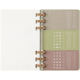 Spiral Planner 12M Soft Cover Large Black  in the group Paper & Pads / Planners / 12-Month Planners at Pen Store (132587)