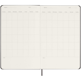 Planner Undated WeekNote Large Black  in the group Paper & Pads / Planners / 12-Month Planners at Pen Store (132589)