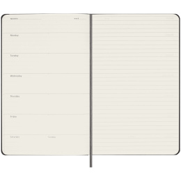 Planner Undated WeekNote Large Black  in the group Paper & Pads / Planners / 12-Month Planners at Pen Store (132589)