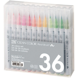 Clean Color Real Brush Set 36 pcs in the group Pens / Artist Pens / Brush Pens at Pen Store (132605)