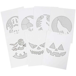 Pumpkin carving kit 5 pcs + templates in the group Hobby & Creativity / Holidays and seasons / Halloween at Pen Store (132630)