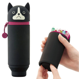 Pencil case PuniLabo Boston Terrier in the group Pens / Pen Accessories / Pencil Cases at Pen Store (132635)