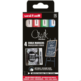 Chalk Marker PWE-5M 4-set No 1 in the group Pens / Office / Markers at Pen Store (132735)