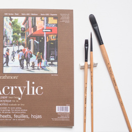 Catalyst Synthetic Long Handle Angle Bright size 3 in the group Art Supplies / Brushes / Acrylic Brushes at Pen Store (132812)