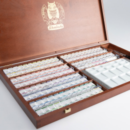 Horadam Aquarell Wood 140-set in the group Art Supplies / Artist colours / Watercolour Paint / Watercolour pans at Pen Store (132973)