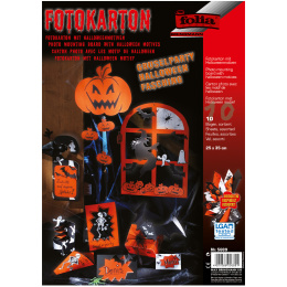 Motiv Pad Halloween 300g/m² 25x35cm in the group Hobby & Creativity / Holidays and seasons / Halloween at Pen Store (133087)