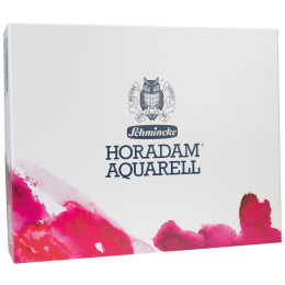 Horadam Aquarell Oak Case Set of 50 Half Pans  in the group Art Supplies / Artist colours / Watercolor Paint at Pen Store (133141)