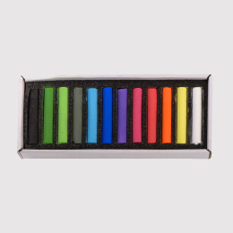 Soft Pastels Assorted 12-set in the group Art Supplies / Crayons & Graphite / Pastel Crayons at Pen Store (133362)