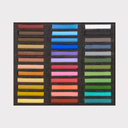 Soft Pastels Assorted 36-set in the group Art Supplies / Crayons & Graphite / Pastel Crayons at Pen Store (133372)