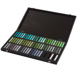 Soft Pastels Wood Box 204-set in the group Art Supplies / Artist colours / Pastels / Soft pastels at Pen Store (133646)