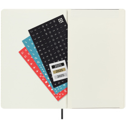 12M Daily Calendar 2025 Softcover Large Black in the group Paper & Pads / Planners / 12-Month Planners at Pen Store (133762)