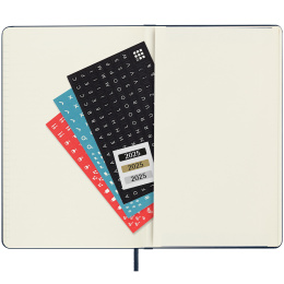 12M Daily Calendar 2025 Softcover Large Blue in the group Paper & Pads / Planners / 12-Month Planners at Pen Store (133767)