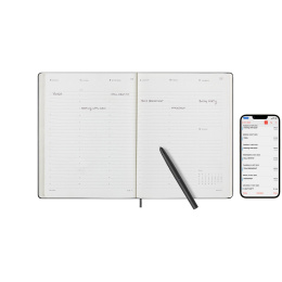 12M M+ Digital Planner Weekly Note 2025 XL Black in the group Paper & Pads / Planners / Special Planners at Pen Store (133782)