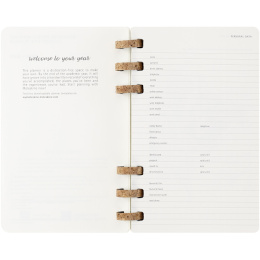 12M Spiral Planner 2025 Large Black in the group Paper & Pads / Planners / 12-Month Planners at Pen Store (133784)