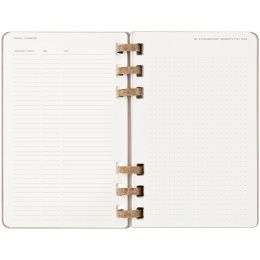 12M Spiral Planner 2025 XL Almond in the group Paper & Pads / Planners / 12-Month Planners at Pen Store (133786)