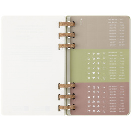 12M Spiral Planner 2025 Large Kiwi in the group Paper & Pads / Planners / 12-Month Planners at Pen Store (133787)