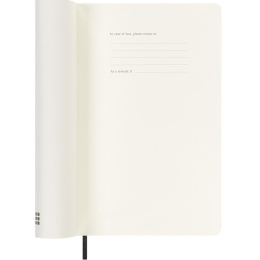 12M Weekly Notebook 2025 Softcover Large Black in the group Paper & Pads / Planners / 12-Month Planners at Pen Store (133793)