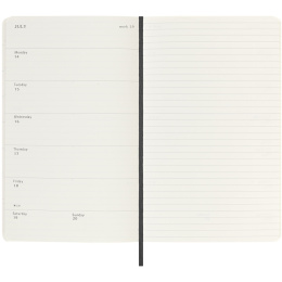 12M Weekly Notebook Hardcover 2025 Pocket Black in the group Paper & Pads / Planners / 12-Month Planners at Pen Store (133800)