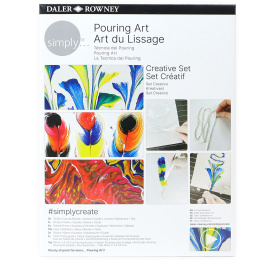 Simply Create with Pouring step-by-step in the group Art Supplies / Artist colours / Acrylic Paint at Pen Store (133873)