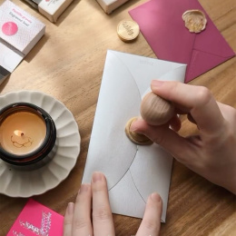 Engraved Wax seal Copperplate Letter in the group Hobby & Creativity / Create / Wax & Seal at Pen Store (133891_r)