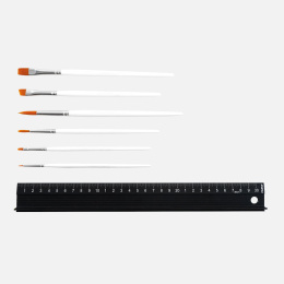 Synthetic brushes Watercolour/Universal Set of 6 in the group Art Supplies / Brushes / Watercolour Brushes at Pen Store (133923)