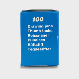 Drawing pins Brass Colour Mix 100 pack in the group Hobby & Creativity / Organize / Home Office at Pen Store (134010)