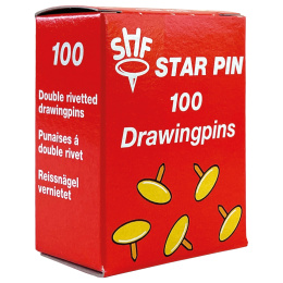 Drawing pins Metal 100 pack in the group Hobby & Creativity / Organize / Home Office at Pen Store (134011)