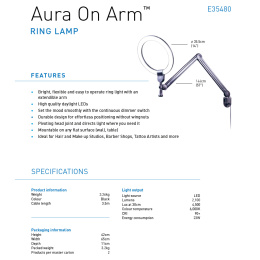 Aura Ring On Arm in the group Hobby & Creativity / Hobby Accessories / Artist Lamps at Pen Store (134059)