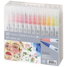 Clean Color Real Brush Set 48 pcs in the group Pens / Artist Pens / Brush Pens at Pen Store (134098)