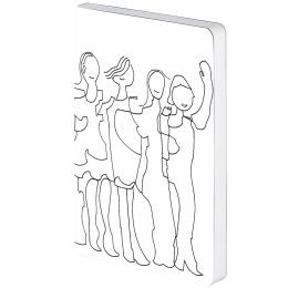 Notebook Graphic S - Friends by Myriam Beltz in the group Paper & Pads / Note & Memo / Notebooks & Journals at Pen Store (134357)