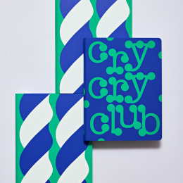 Notebook Graphic L - Cry Cry Club in the group Paper & Pads / Note & Memo / Notebooks & Journals at Pen Store (134361)